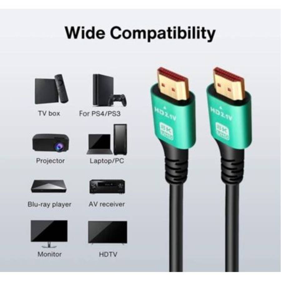 Premium 8K Ultra HDMI Cable 5M - 7680 x 4320P