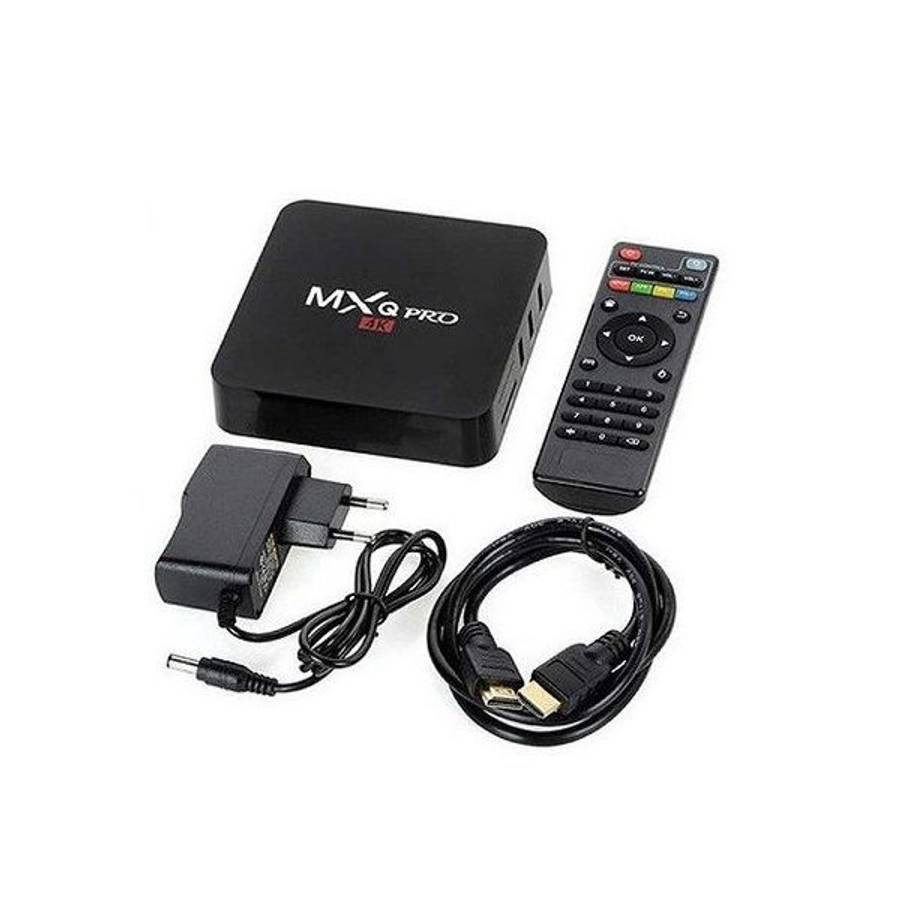 4K MXQ PRO Android TV Box  Smart Media Player with Netflix, Showmax, TED, YouTube & Kodi - Refurb
