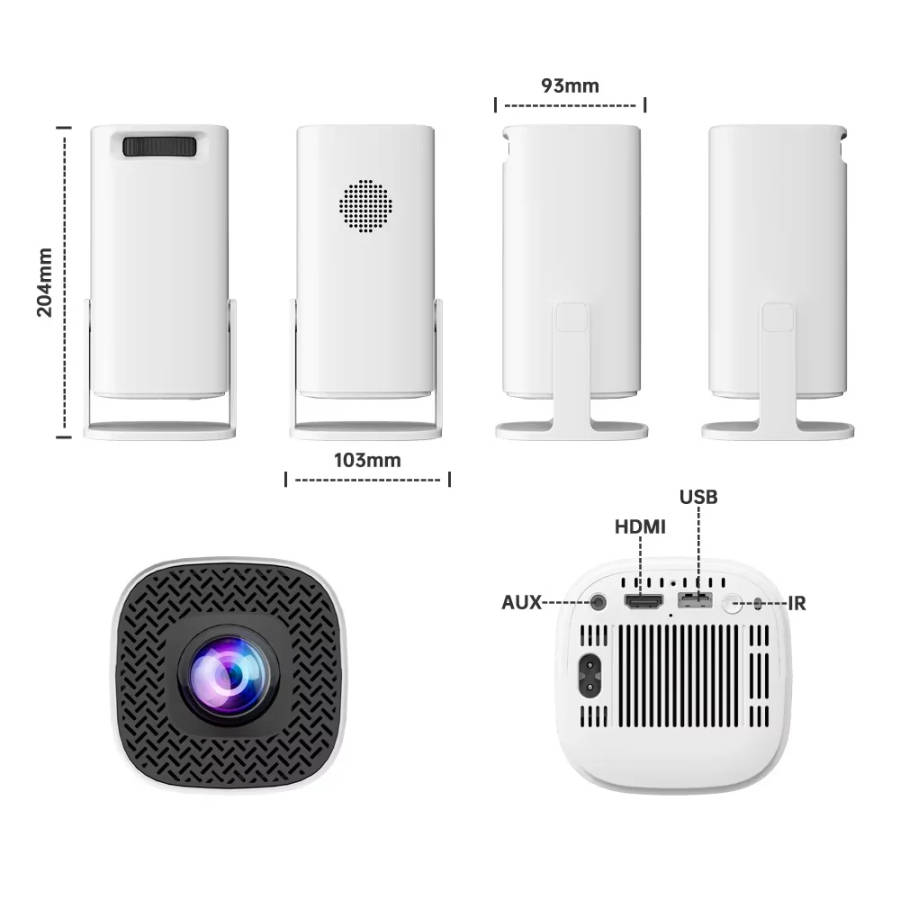 S40 Max 2-in-1  Game & Streaming Projector | Home Theater + Gaming Console + Pre-Loaded Apps