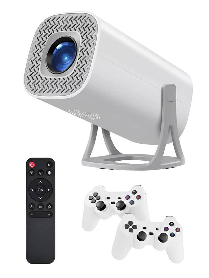 S40 Max 2-in-1  Game & Streaming Projector | Home Theater + Gaming Console + Pre-Loaded Apps