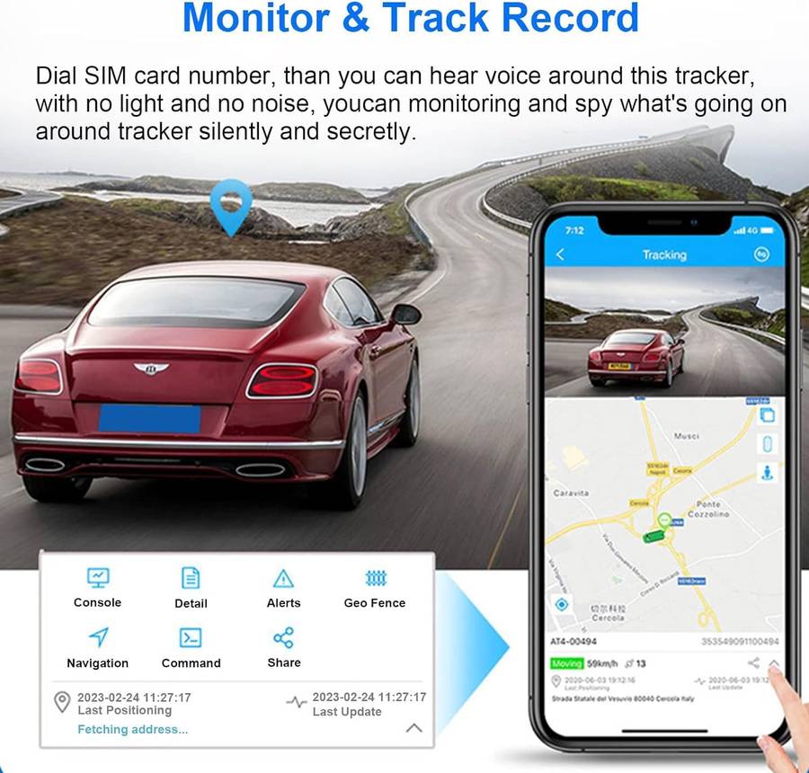 SOS Button Tracker Smart Mini A8 GSM/GPS/LBS Tracker ( School bags or Valued Assets )