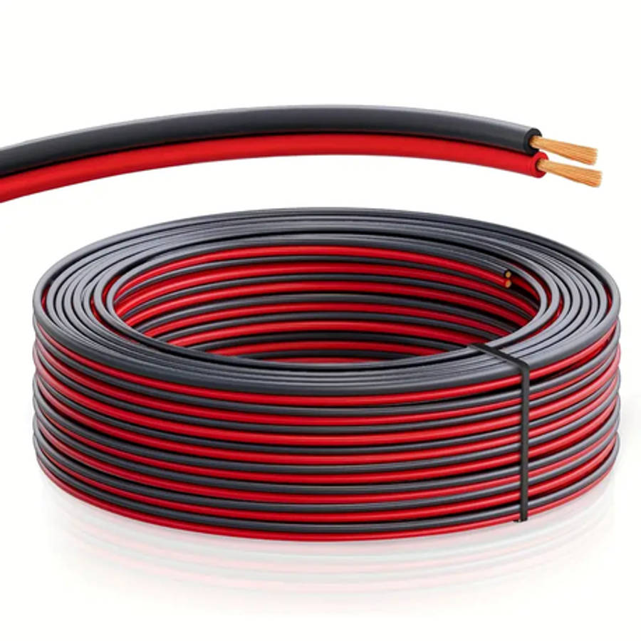 50meter 2x4mm Speaker Wire Cable | 2 Core Hi-Fi Audio Cable | High Quality Speaker Cable for Home...
