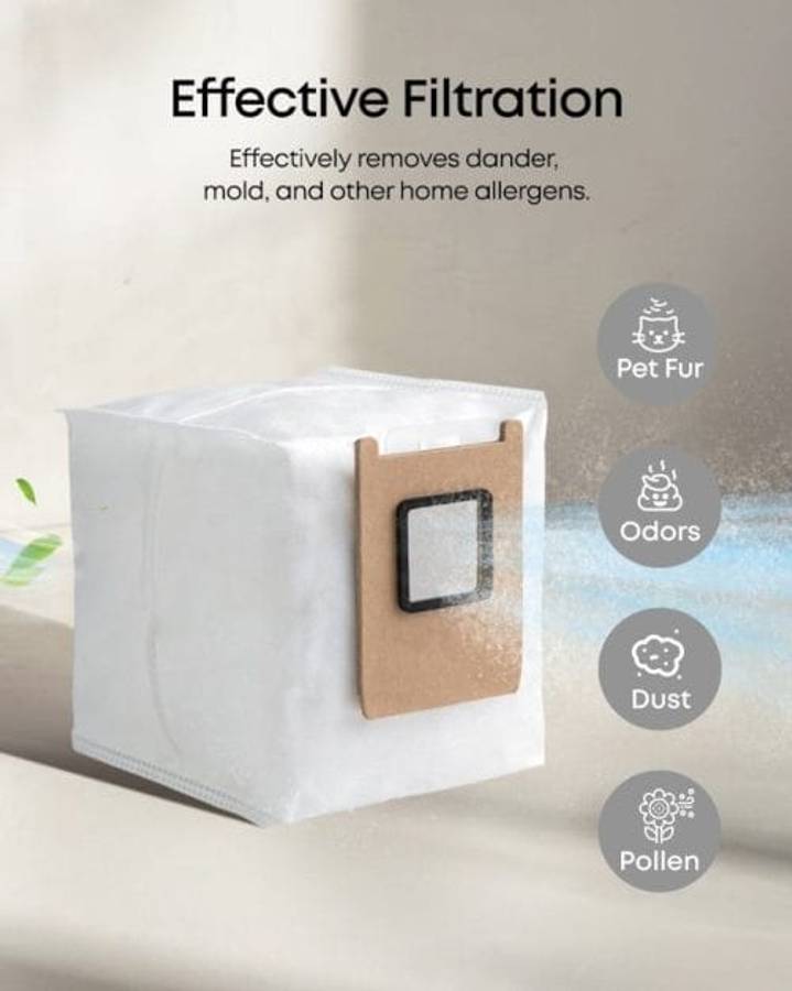 Eufy Dust Bags for E20/E25/E28- 3-Pack