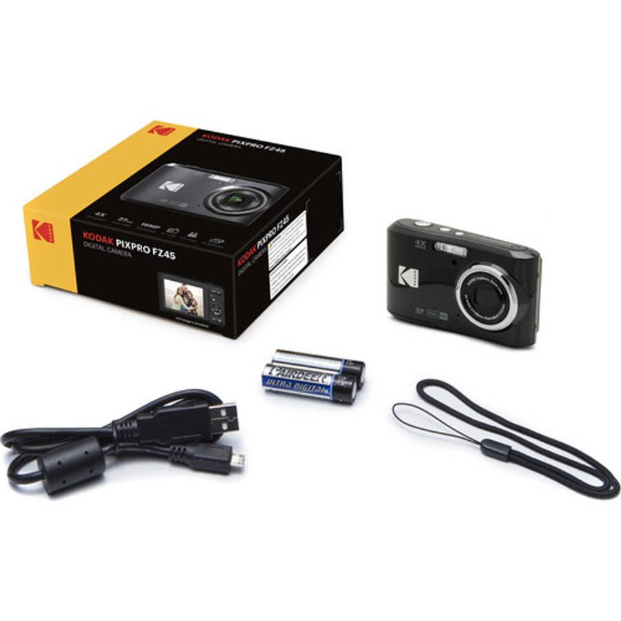 Kodak PIXPRO FZ45 Digital Camera (Black)