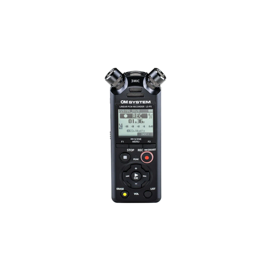 OM SYSTEM LS-P5 Linear PCM Recorder