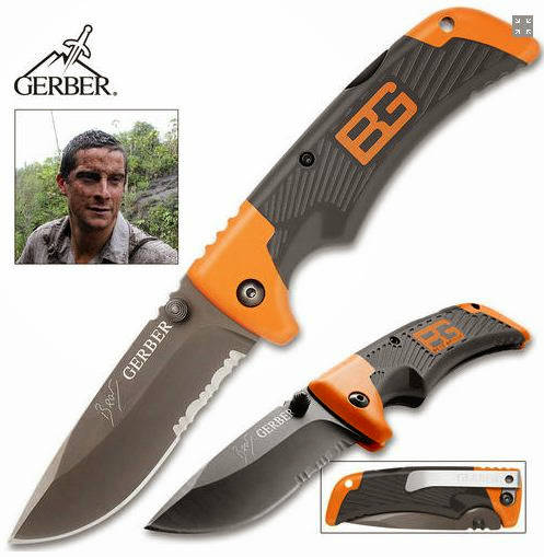 20 ON AUCTION!!!GERBER Bear Grylls Scout Knife