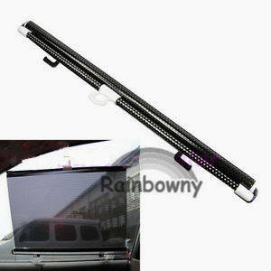 Auto Retractable Car Curtain Side Window Sun Shade