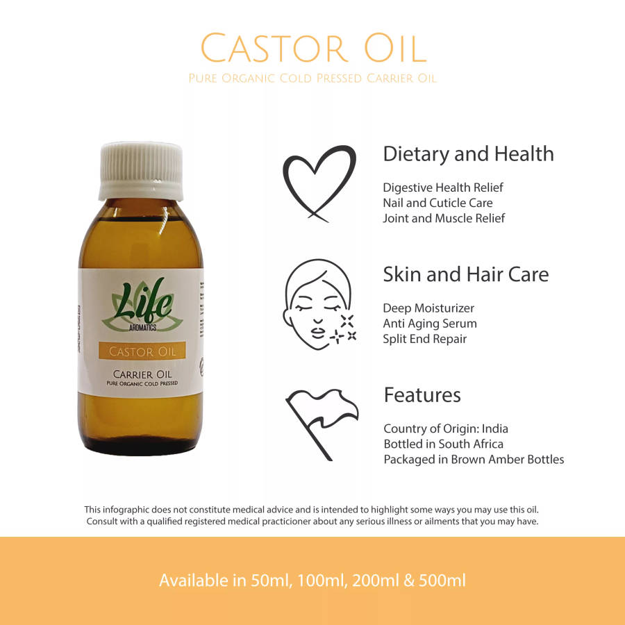 Castor Oil with Lotion Pump