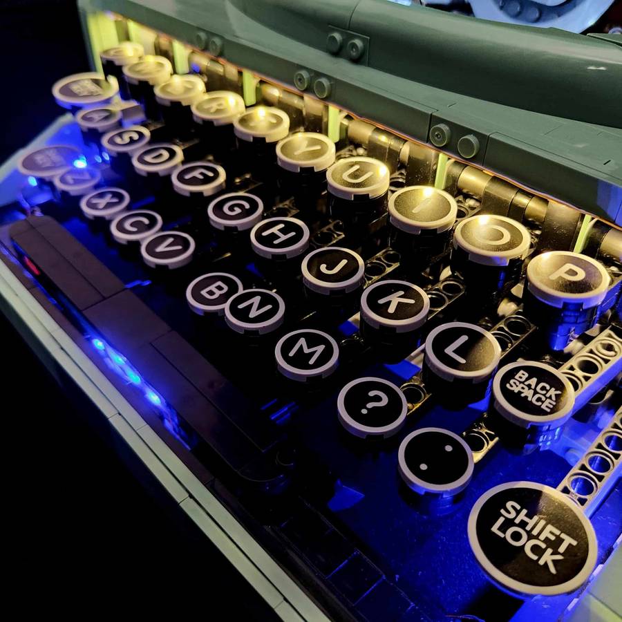 LEGO Typewriter Basic lighting kit #21327