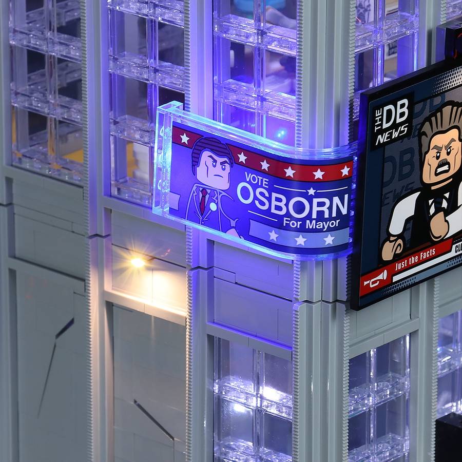 LEGO Marvel super hero daily bugel Advance lighting kit #76178