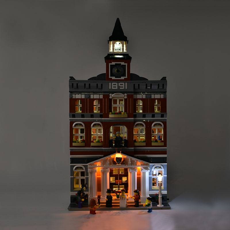 LEGO Town hall Basic lighting kit # 10224