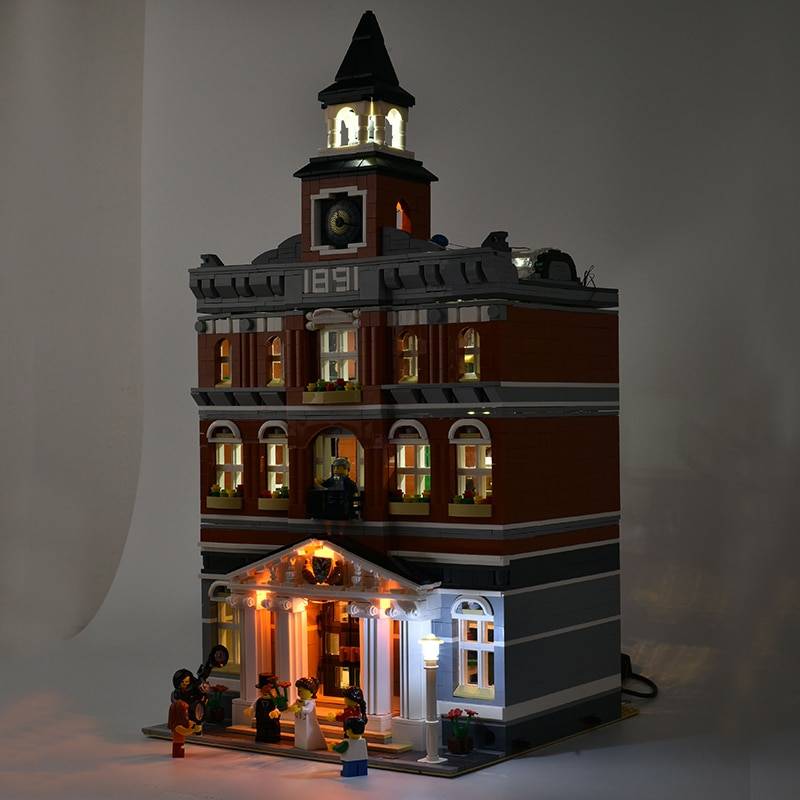 LEGO Town hall Basic lighting kit # 10224