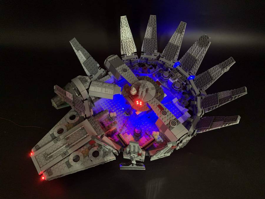 LEGO Millennium Falcon Basic lighting kit #75257