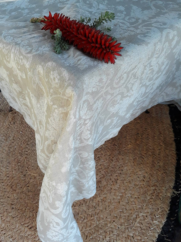 Sheer Linen Tablecloth