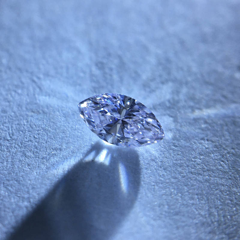 0.08 Very Light Pink Marquise GIA Certified Loose Natural Diamond
