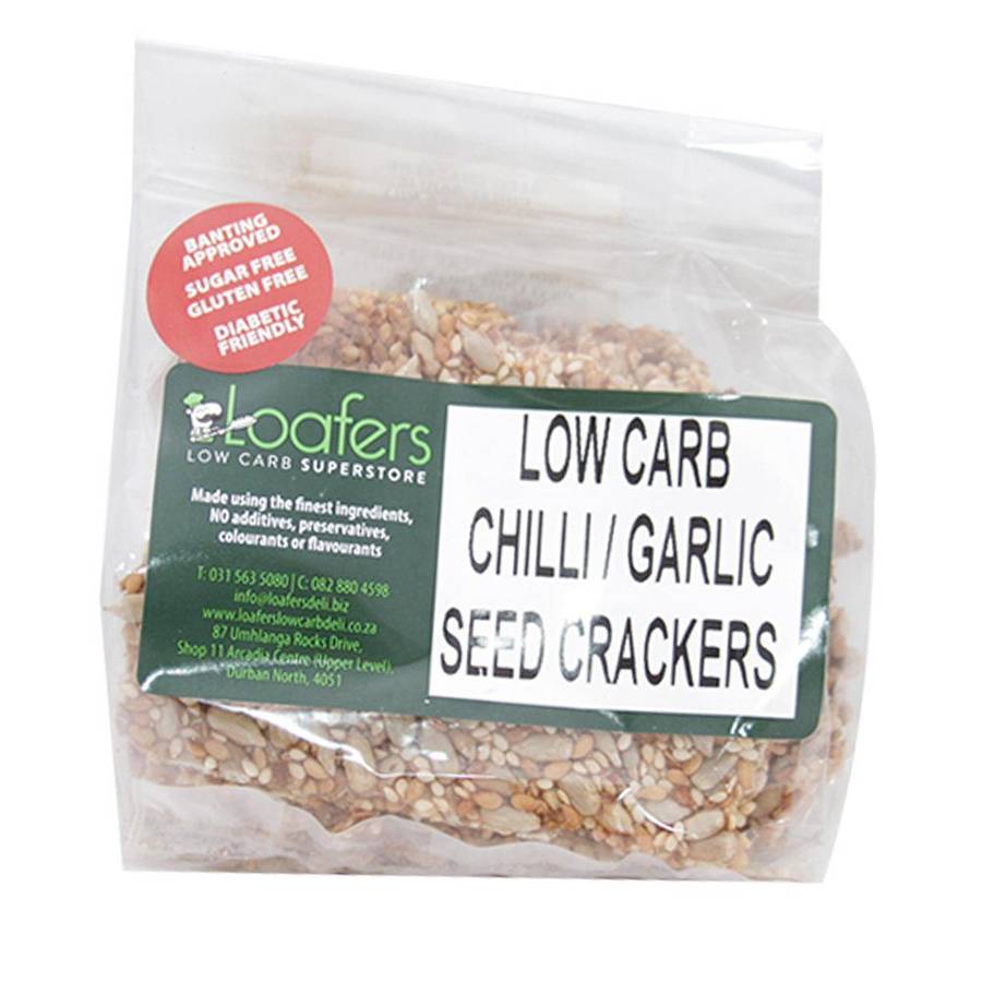 Assorted Low Carb Seed Crackers - Savoury