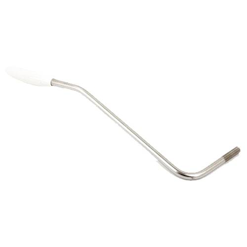 Tremolo Arms - Chrome - Diameter 5.2mm - Threaded and White Endcap