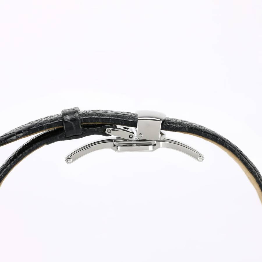 Deployant Clasp/Buckle with Double Push Button Release (Black)