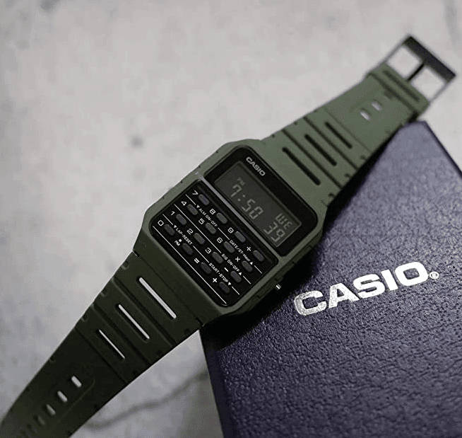 Casio Databank CA-53WF-3BCF Calculator Watch