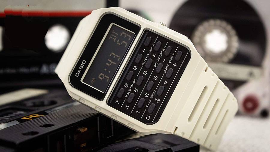 Casio Databank CA-53WF-8BCF Calculator Watch