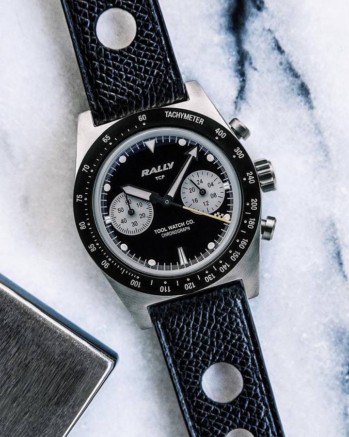 Tool Watch Co. Rally Chronograph (Yellow on Black)