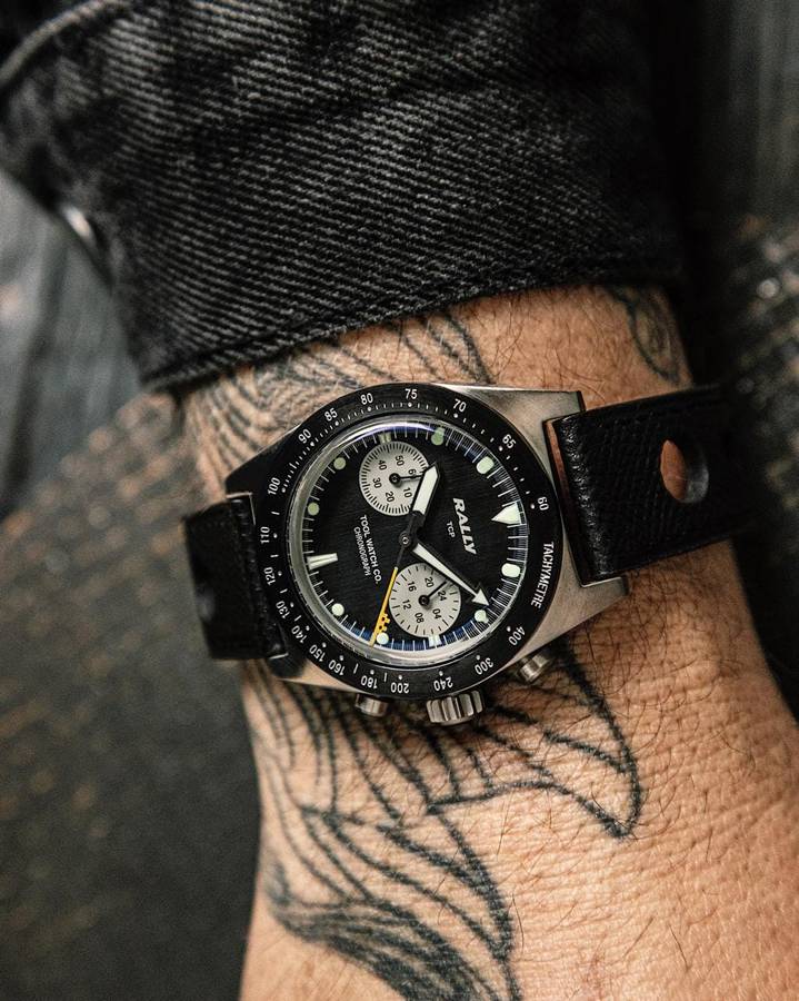 Tool Watch Co. Rally Chronograph (Yellow on Black)