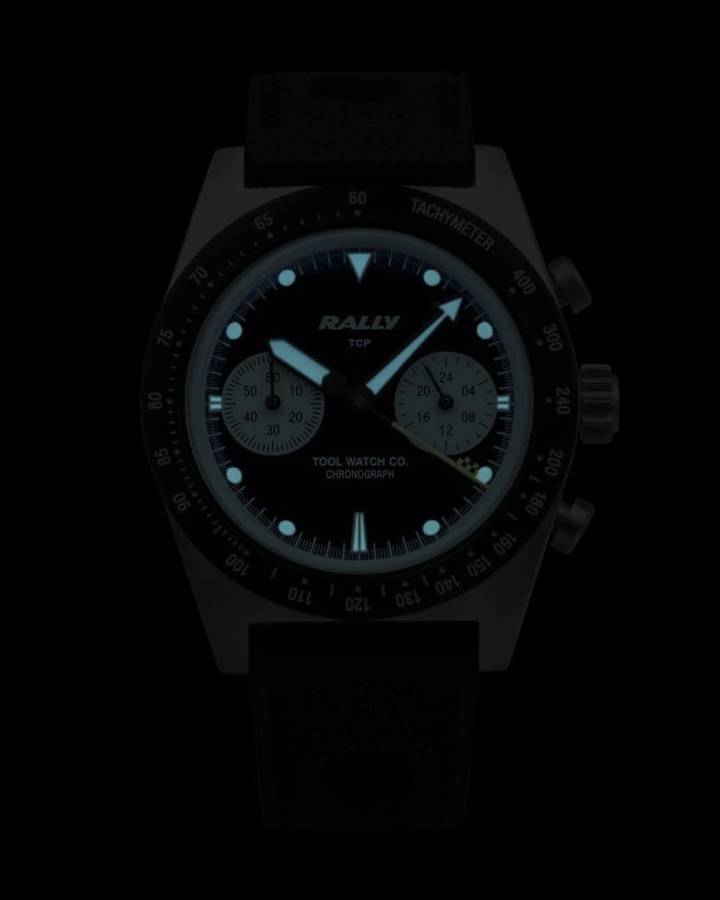 Tool Watch Co. Rally Chronograph (Yellow on Black)