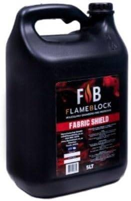 Fabric Shield - fire Retardant for Furniture and Fabrics - 5 Liters