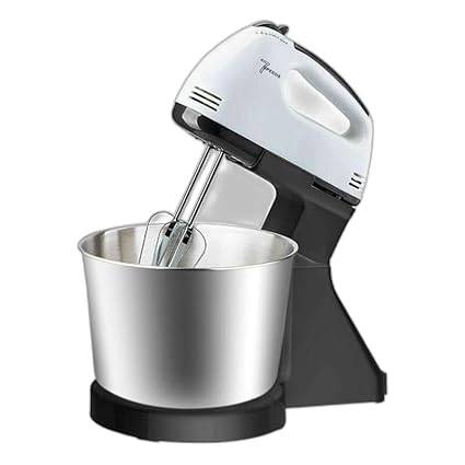 Mann Mart Versatile Electric Stand Mixer for Baking & Cooking ââ¬âœ 7 Speeds, Dough Hook & Whisk