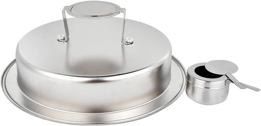 Round Chafing Dish Black