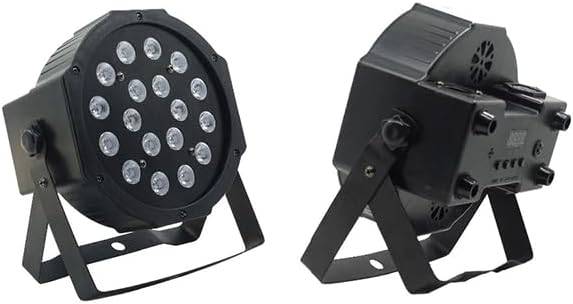 Mini Flat Par Light with 3-7 Channels - 18 LED