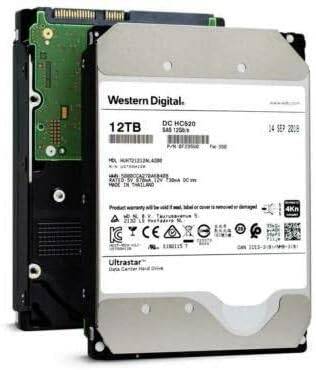 Western Digital Ultrastar DC HC520 12TB 7200 RPM 4Kn SAS 12Gb/s