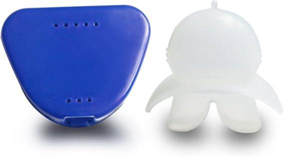 Anti Snoring,Genkent Snore Stopper Tongue Soft Transparent Medical,Stop Snoring Silicone Sleep Apnea