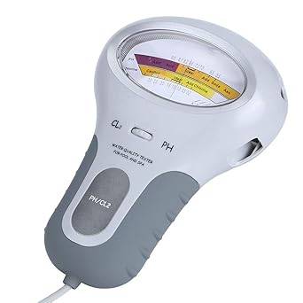Pool Water Quality Tester pH Cl2 Chlorine Digital Meter - Slightly Used