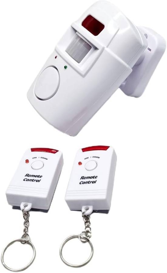 WER INFRARED WIRELESS MOTION DETECTION ALARM FOR HOME SAFETY AND STORAGE CENTER - SET OF 2