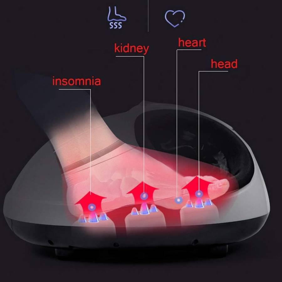 Foot Massager Machine Shiatsu Foot Massage With Deep Tissue Kneading Electric Foot Massager Machine