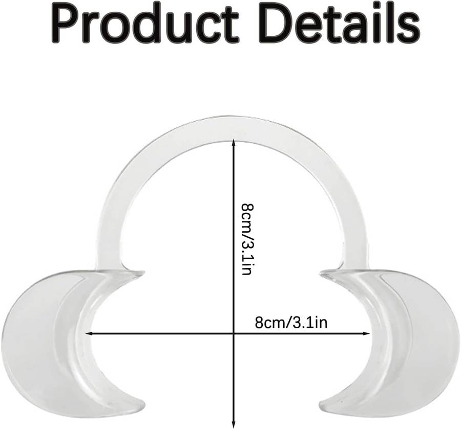 5PCS Mouth Opener for Teeth Whitening, Mouth Guard Game, Cheek Retractors.