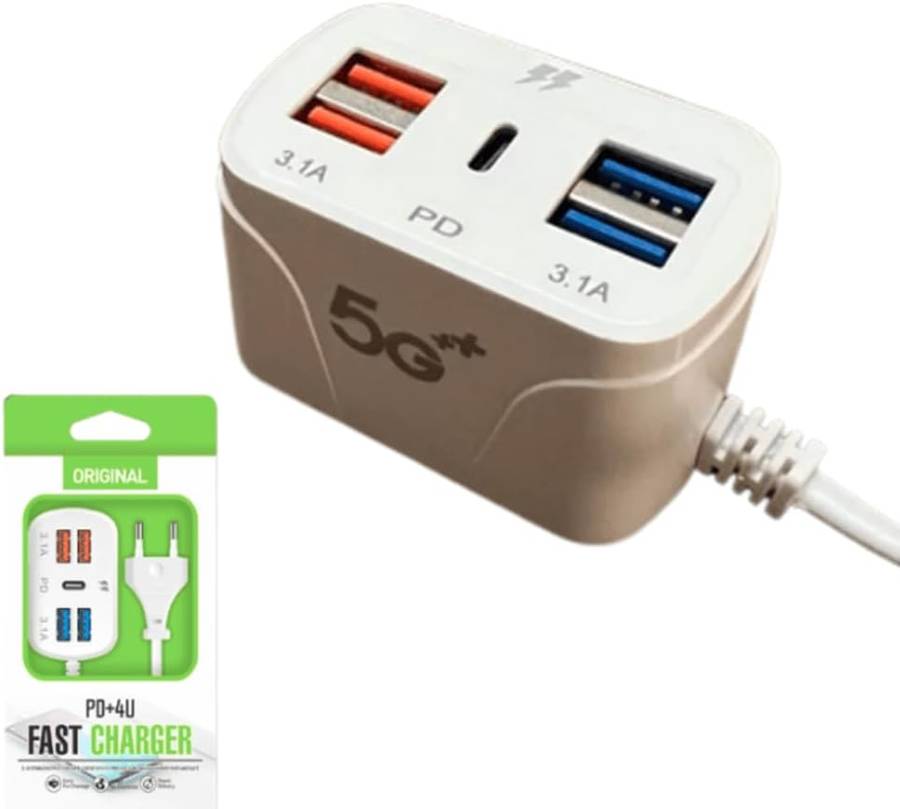 Original Fast Charger with PD+4U