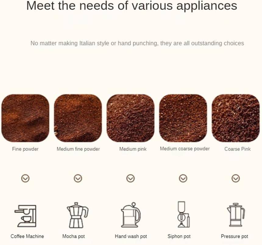 Hand Crank Coffee Grinder Adjustable Coffee Bean Mill Hand Crank Coffee Grinder Adjustable Coffee Be