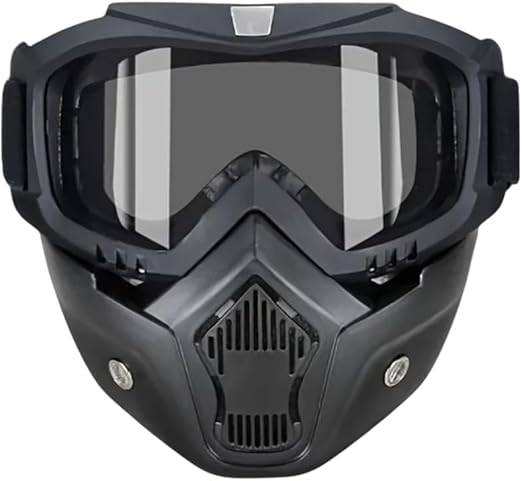 Full-Face HD Transparent Anti-Fog Mask
