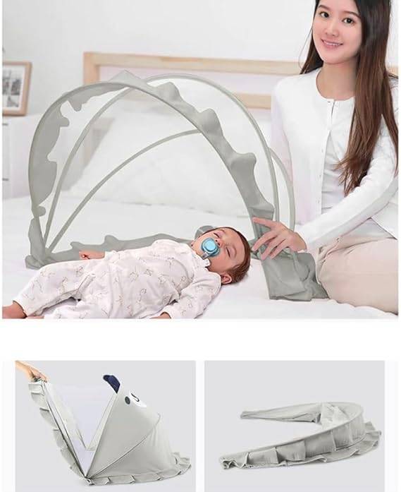 Baby Foldable Breathable pop Up Mosquito Netted Ted Tent (130cm)