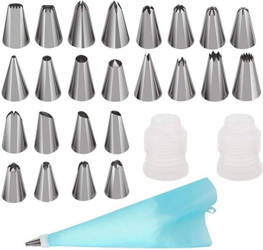 50PCS DIY Cake Set Piping Nozzles Tips Flower Pastry Decorating Cake
