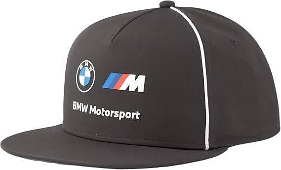 PUMA BMW MOTORSPORT FLAT CAP BLACK REATIL R400