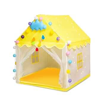 Fun Kids Indoor Outdoor Large Space Tent Playhouse