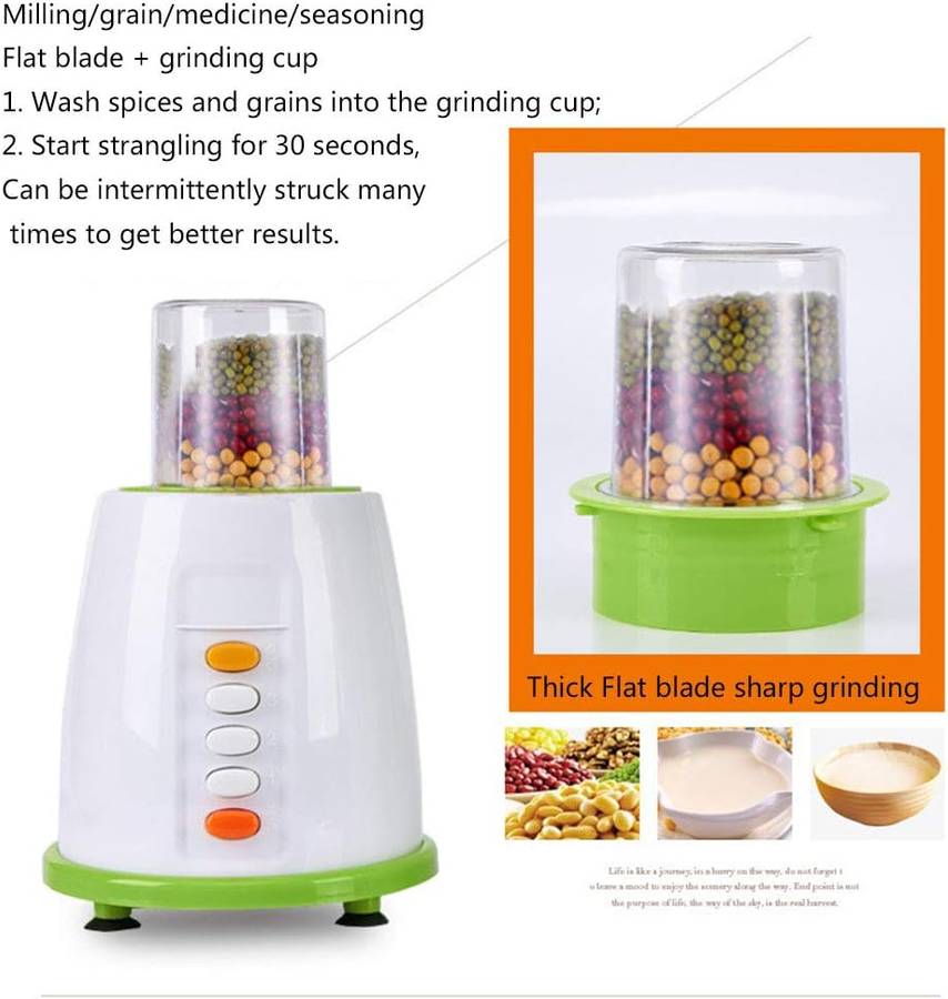Blender Smoothie Maker Stainless Steel Blades, 3-Speed Control Juice Maker