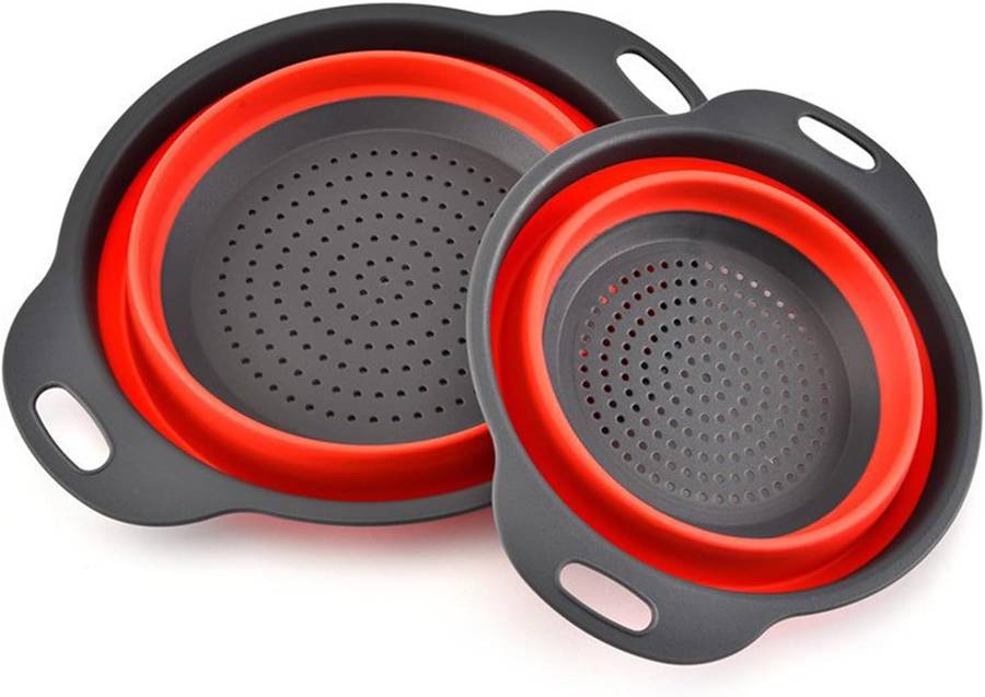 2pcs Set Collapsible Filter Basket