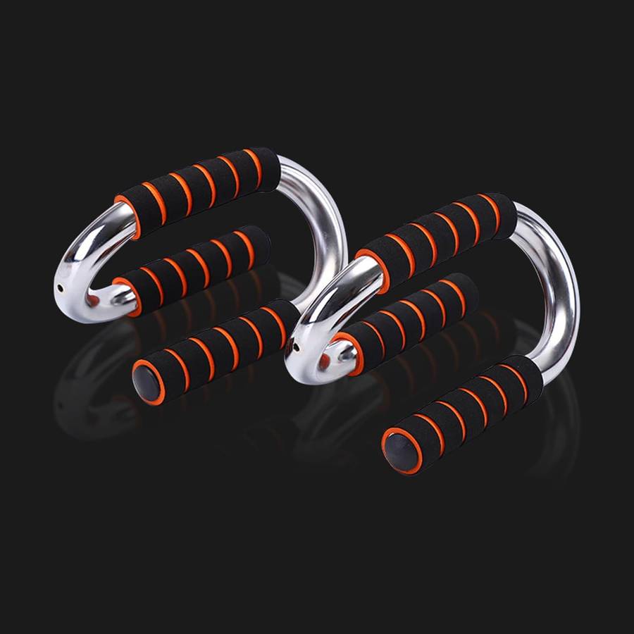 Iron Core Athletics Push Up Bars, Strong Steel Push Up Stands Suitable for Any Pushup Training Prog