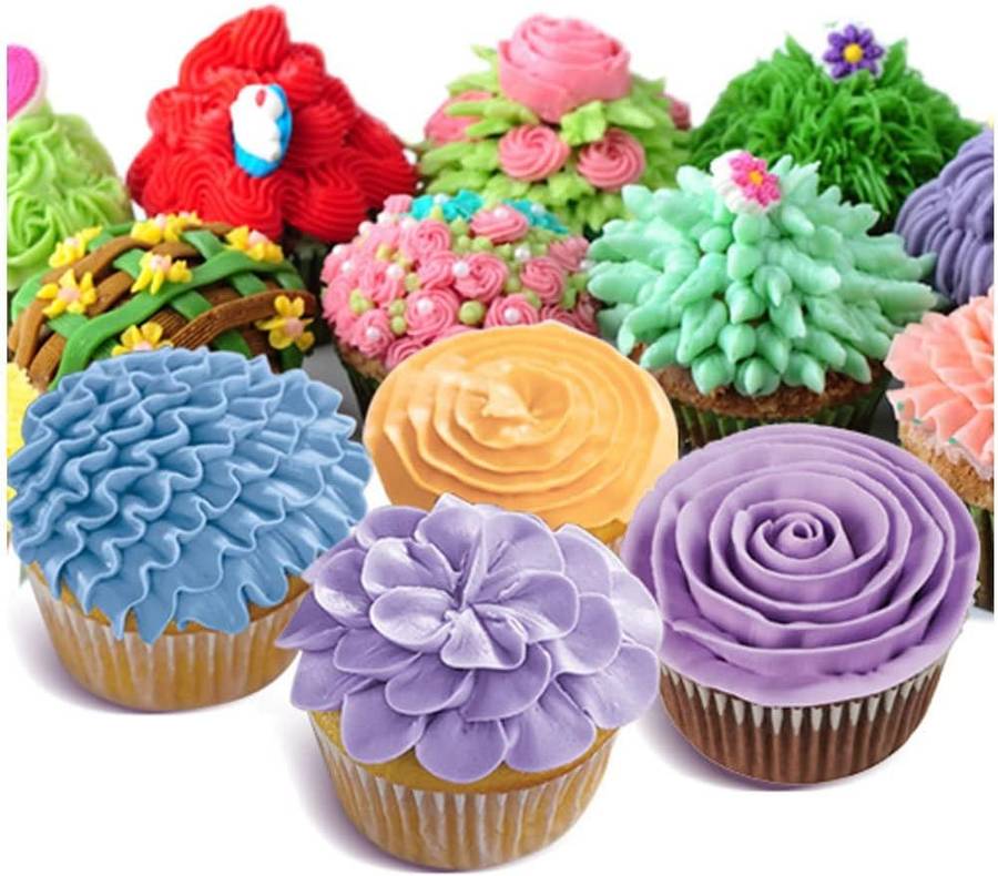 50PCS DIY Cake Set Piping Nozzles Tips Flower Pastry Decorating Cake