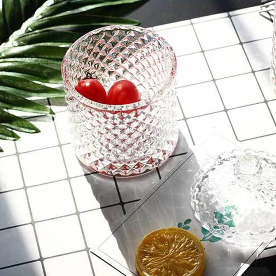 Glass Candy Jar with Lid