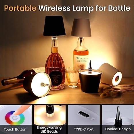 WINE BOTTLE ATMOSPHERE LIGHT